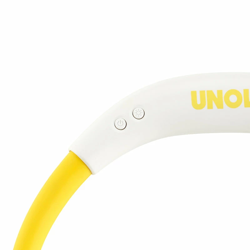 Unold Nackenventilator Breezy White, biela, žltá, 2 ventilátory, 8 h, 1 kus