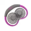 Unold ventilátor na krk Breezy Anthrazit, antracitový, fialový, 2 ventilátory, 8 h, ventilátor na krk, biely, 1 ks