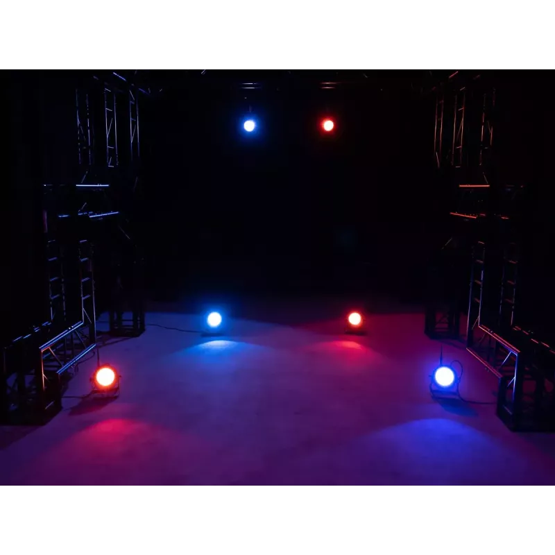 Nadstavbové svietidlo Eurolite 51915301 LED 25 W interiérové čierna