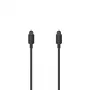 Hama 00305024 audio kábel 3 m TOSLINK čierny