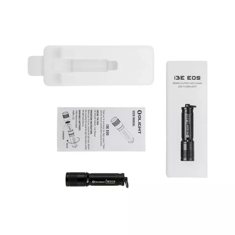 Ručná baterka Olight i3E čierna LED 90 lm IPX8 70 h