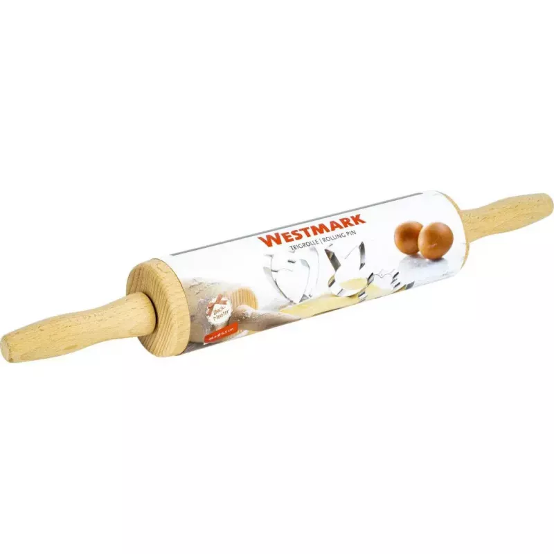 Drevená rukoväť Westmark Woody buk hladký povrch 460 mm, 64×64 mm profil