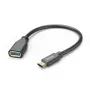 Hama 00125105 USB kábel USB 3.2 Gen 1 (3.1 Gen 1) 0,15 m USB A USB C čierny