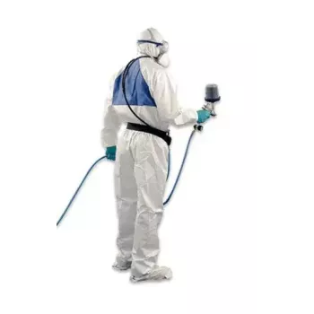 Ochranný overal 3M 4520 zelená biela 3XL dospelí SMS materiál