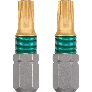 Skrutkovacie bity KWB 124215 2 ks Torx T15 25 mm šesťhran