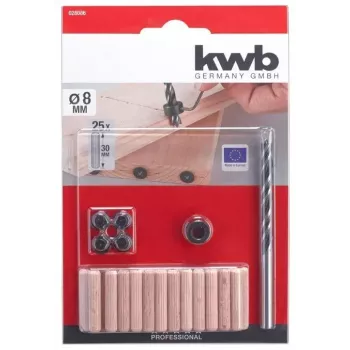 kwb 028086 sada vrtákov do dreva, 31 ks