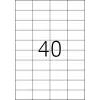 Samolepiace tlačové etikety HERMA Labels Premium A4 52,5x29,7 mm