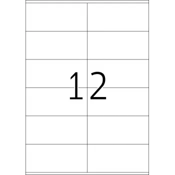 Samolepiaca tlačová etiketa HERMA Premium A4 105x48 mm 300 ks