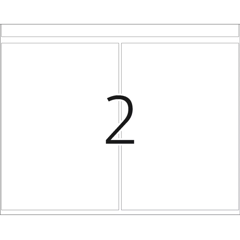 Etikety pre tlačové stroje HERMA DP1 74x105 mm