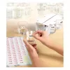 Samolepiace etikety AVERY L3410REV-25 odnímateľné biele 2550 kusov