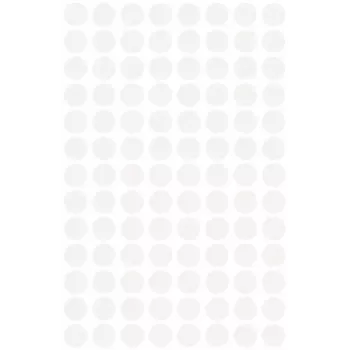 Etikety Avery Zweckform farebné kódovacie bodky biele, okrúhle permanentne lepiace, 8 mm, 416 ks