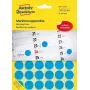 Samolepiaca etiketa kruh Avery 3375 modrá 1056 kusov