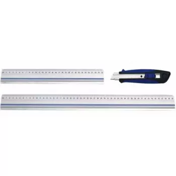 Pravítko Wedo 525450 500 mm hliníkové strieborné