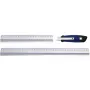 Pravítko Wedo 525450 500 mm hliníkové strieborné
