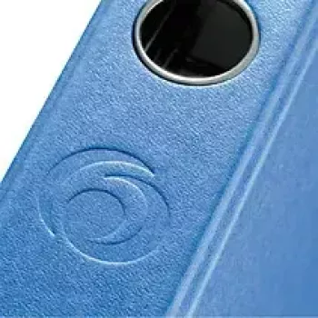 Krúžkový blok Herlitz 10841658 A4 modrý