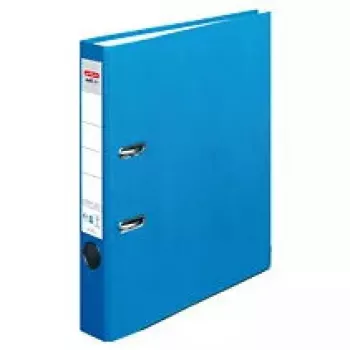 Krúžkový blok Herlitz 10841658 A4 modrý