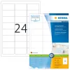 Adresné etikety Premium HERMA A4 63,5x33,9 mm 2400 ks