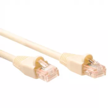 ACT slonovina 1 meter U/UTP CAT5E patch kábel bez zaistenej západky s RJ45 konektormi