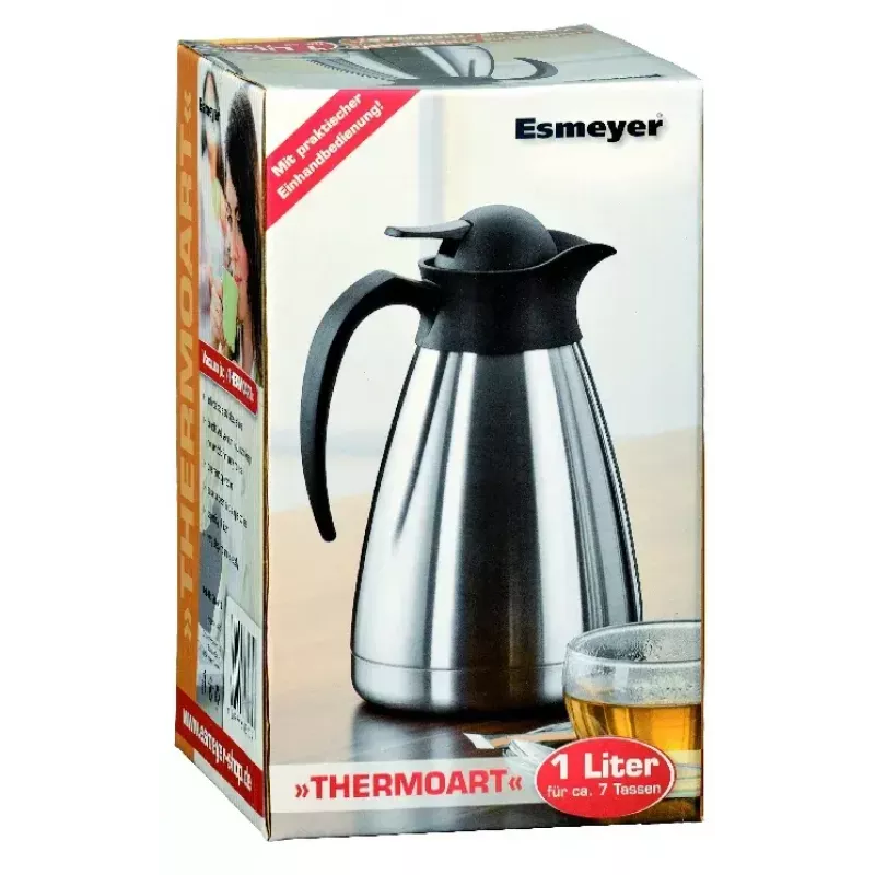 Esmeyer THERMOART Termofľaša 1 L, matná nehrdzavejúca oceľ