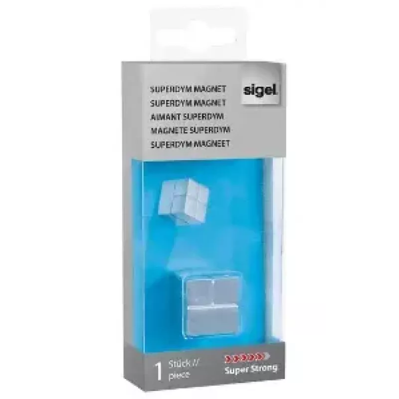 Magnet na chladničku Sigel C20 hliník strieborná