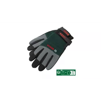 Bosch ‎F016800314 dielenské rukavice čierna, sivá 2 ks