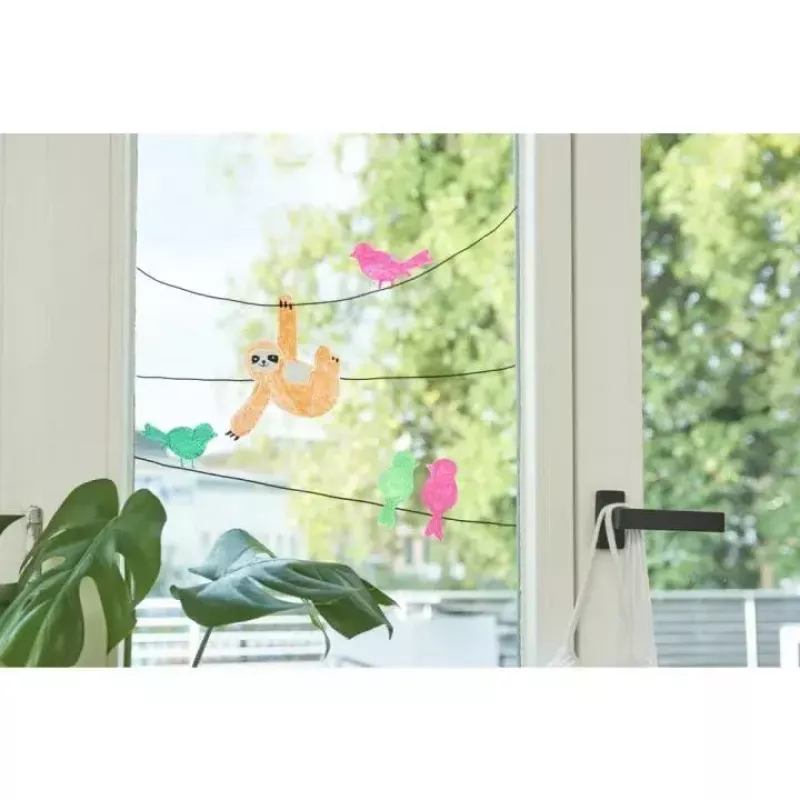 Kriedová fixka Edding 4090 klinčekový hrot červená