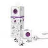 Predlžovací kábel Allocacoc PowerCube ReWirable USB 1 m 4 AC zásuvky fialový biely
