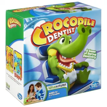 Hasbro KROKODÍL ZUBNÝ LEKÁR Spoločenská hra pre rodinu