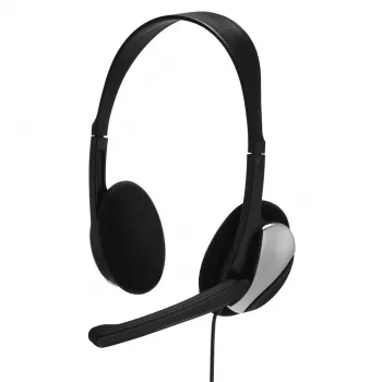Hama HS-P100 PC Office headset, čierny/strieborný