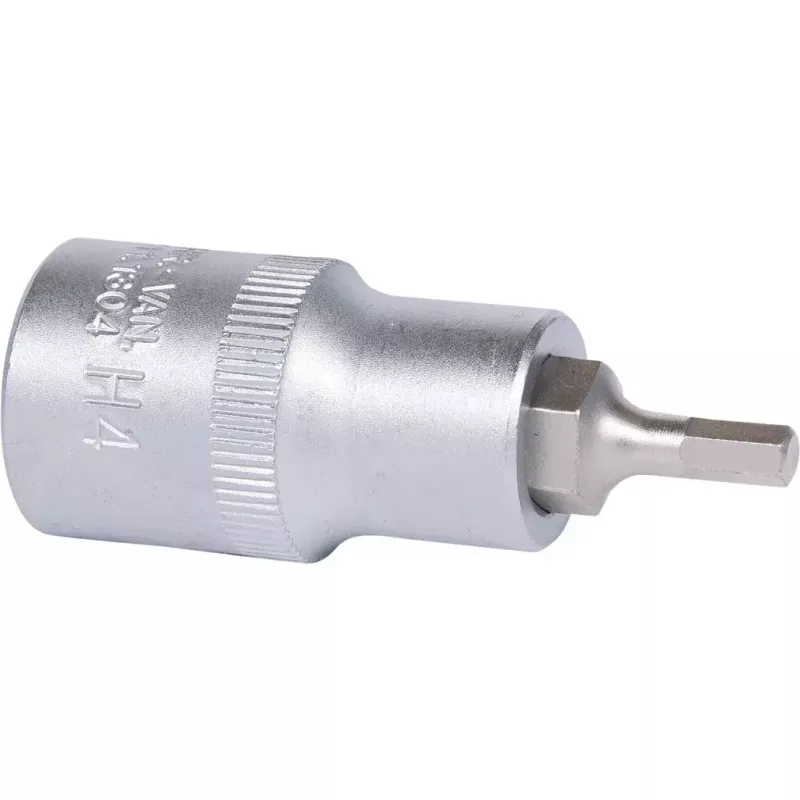 KS Tools 911.1304 bitová nástrčná hlavica 1/2 palca, šesťhranná, krátka, 4 mm
