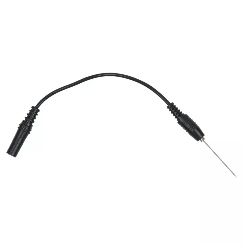 KS Tools 150.1673 Adaptér zásuvky 4 mm na ihlový testovací hrot, čierny