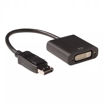 Adapter kábel DisplayPort konektor samec na DVI konektor samica ACT AK3985 0,15 m