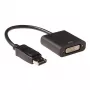 Adapter kábel DisplayPort konektor samec na DVI konektor samica ACT AK3985 0,15 m