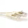 ACT slonovina 7 metrov U/UTP CAT6 patch kábel s ochranou západky s RJ45 konektormi
