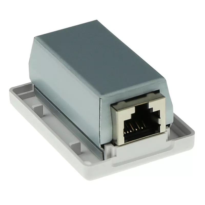Nadomontážne tienené puzdro ACT FA7005 — 1-port, Cat6A