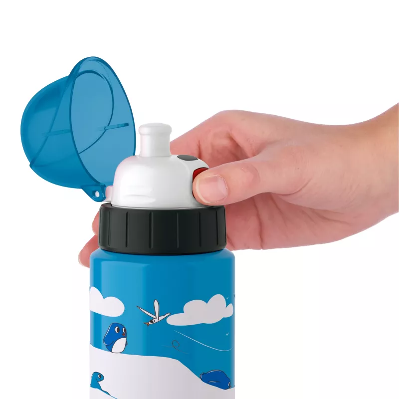 EMSA DRINK2GO 518359 fľaša na pitie na každodenné použitie 400 ml nerezová oceľ modrá