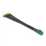 DeLOCK 90142 koaxiálny kábel 0,2 m Mini FAKRA Z 4 x SMA čierny