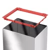 Obdĺžnikový odpadkový kôš s výklopným vekom L Hailo Big-Box