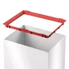 Hailo Big-Box Swing L obdĺžnikový oceľový odpadkový kôš biela