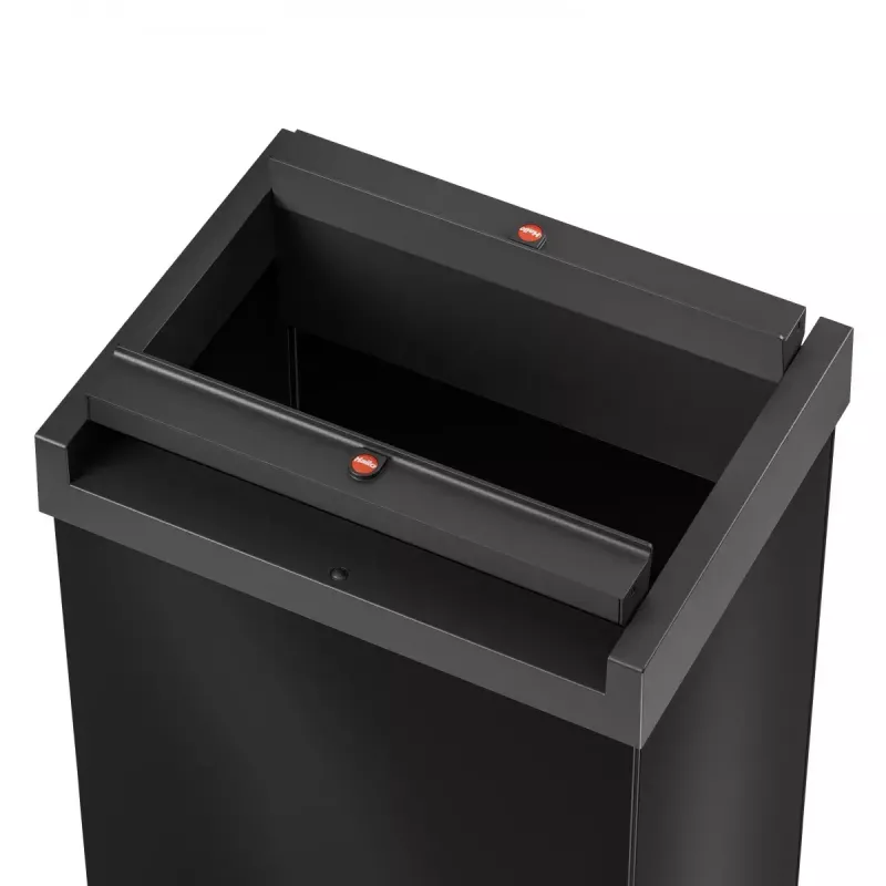 Obdĺžnikový oceľový odpadkový kôš Hailo Big-Box Swing L
