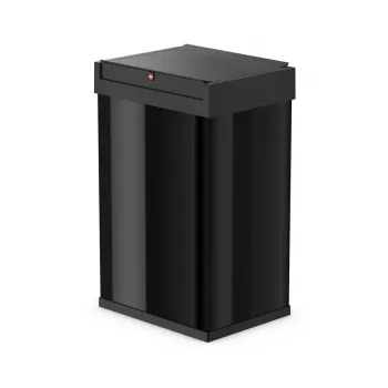 Obdĺžnikový oceľový odpadkový kôš Hailo Big-Box Swing L
