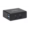Manhattan Smart Video Multiport Dock, konektory (x5): HDMI konektor, USB-A (x2), USB-C (x2), s Power Delivery pre USB-C konektor, interné napájanie, ultrakompaktný, odnímateľný napájací kábel, čierna, trojročná záruka, maloobchodná krabica