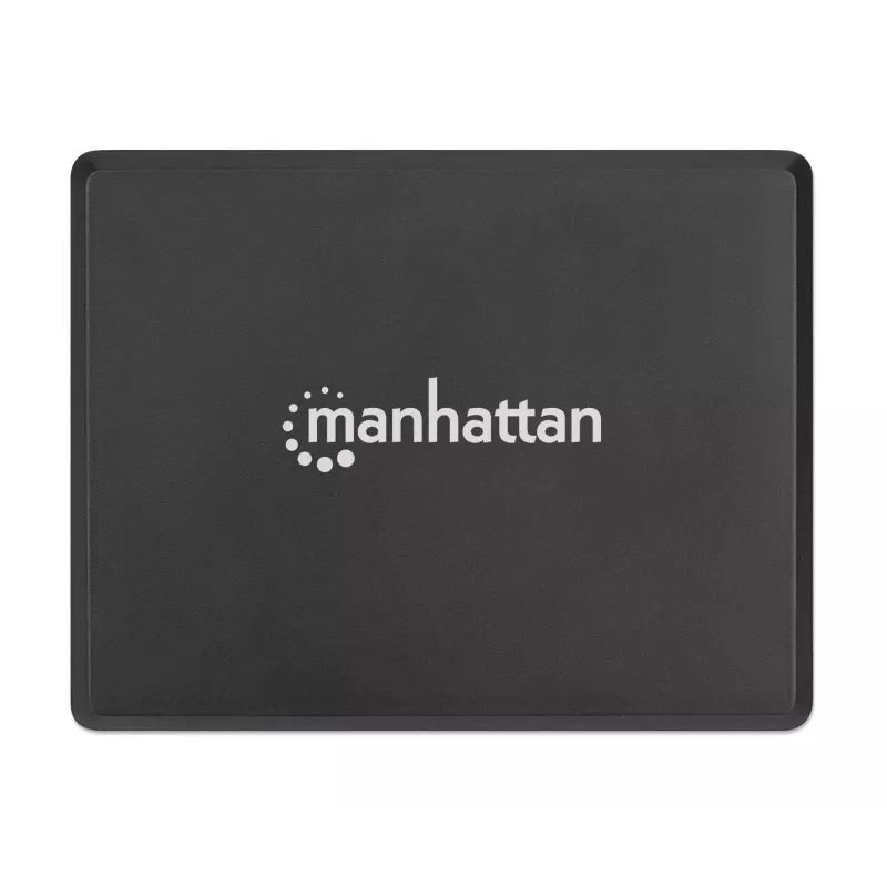 Manhattan Smart Video Multiport Dock, konektory (x5): HDMI konektor, USB-A (x2), USB-C (x2), s Power Delivery pre USB-C konektor, interné napájanie, ultrakompaktný, odnímateľný napájací kábel, čierna, trojročná záruka, maloobchodná krabica