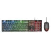 Trust GXT 838 Azor klávesnica a myš Gaming USB nemecká čierna