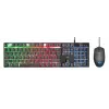 Trust GXT 838 Azor klávesnica a myš Gaming USB nemecká čierna