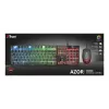 Trust GXT 838 Azor klávesnica a myš Gaming USB nemecká čierna
