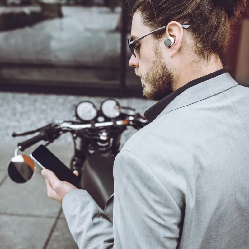 Hama Spirit Pure headset bezdrôtový in-ear hovory/hudba Bluetooth biely