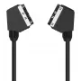 HAMA SCART kábel Classic Line 1,25 m, čierny — audio/video prepojovací kábel