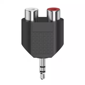 Hama 00305039 audio rozbočovač čierny