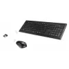 Hama Cortino klávesnica myš súčasťou Home/Office RF Wireless QWERTY ukrajinská čierna